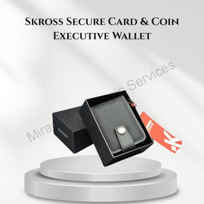 Skross Secure card & coin executive wallet- TASK 2128