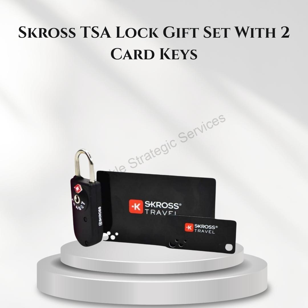 Skross TSA Lock gift set with 2 card keys - FOSK 2126