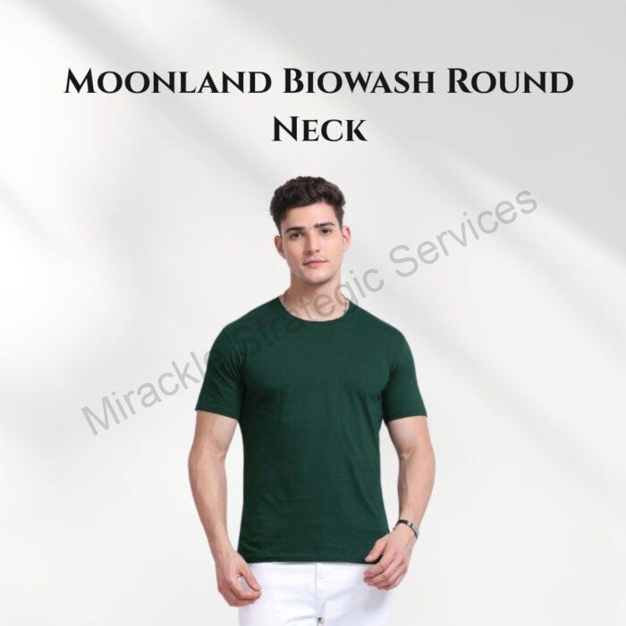 Moonland Biowash Round Neck Tshirt