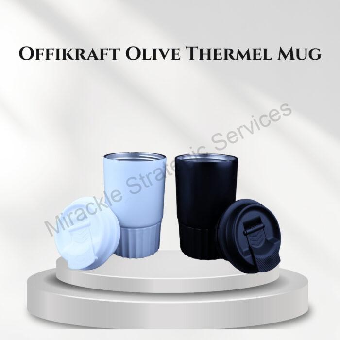 Offikraft Olive Thermal Mug