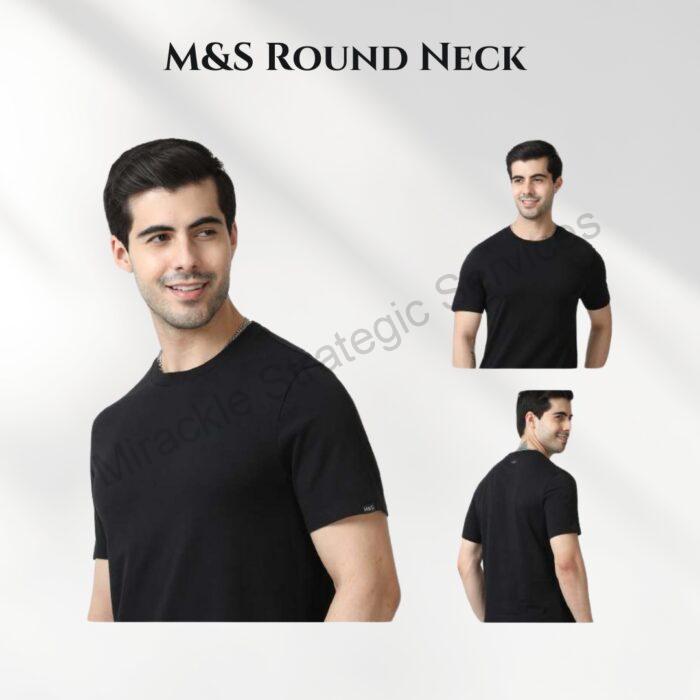 M&S Round Neck Tshirt