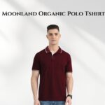 Moonland Organic Tipping Polo Tshirt