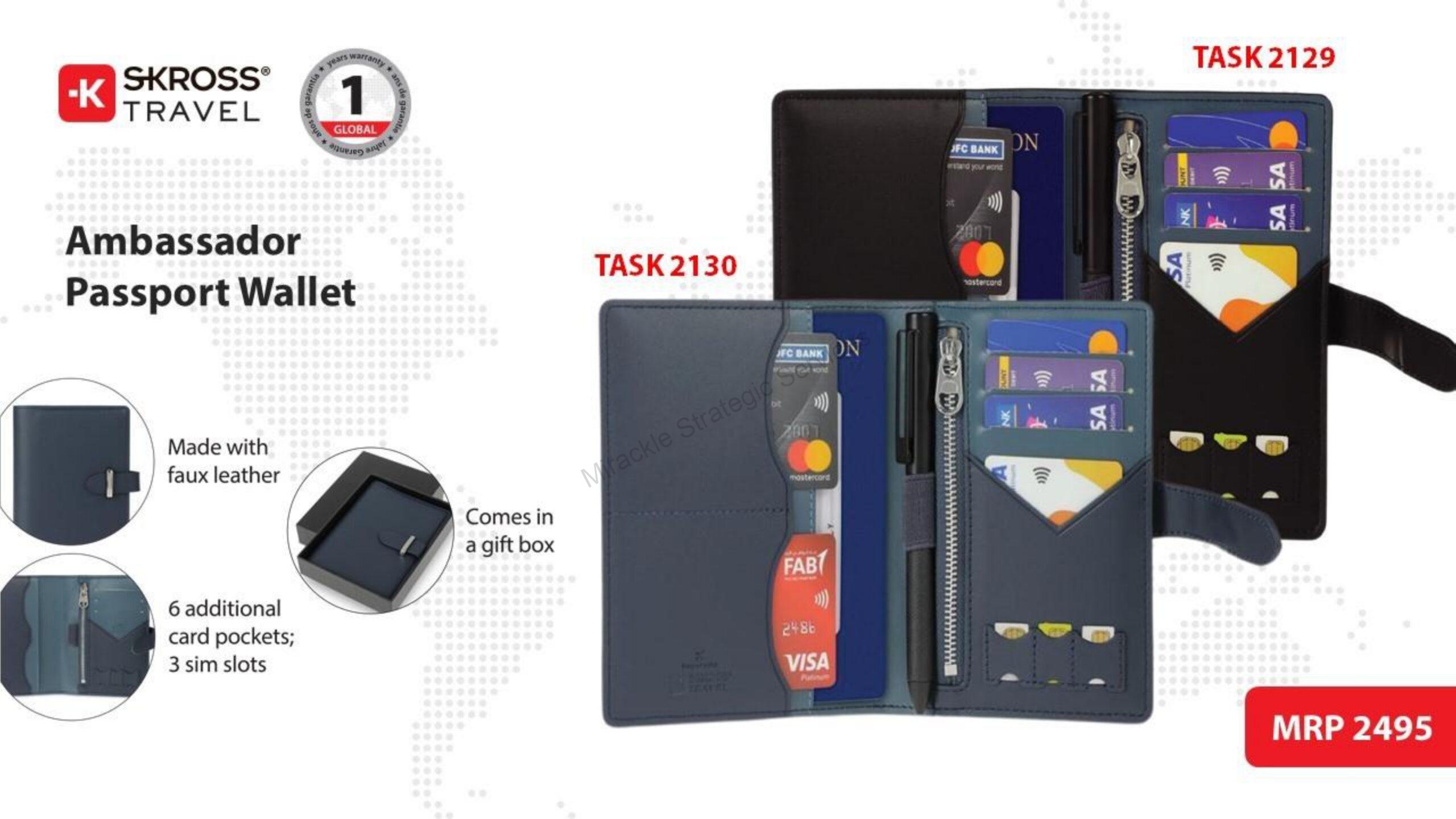 Skross Ambassador passport wallet - TASK 2129, TASK 2130 - Image 2