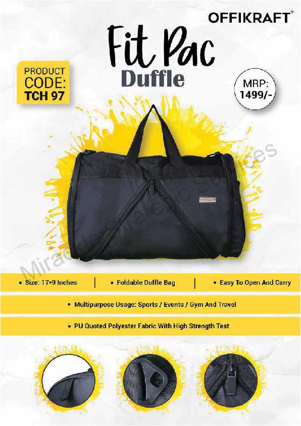 Offikraft Fit Pac Duffle Bag - Image 2