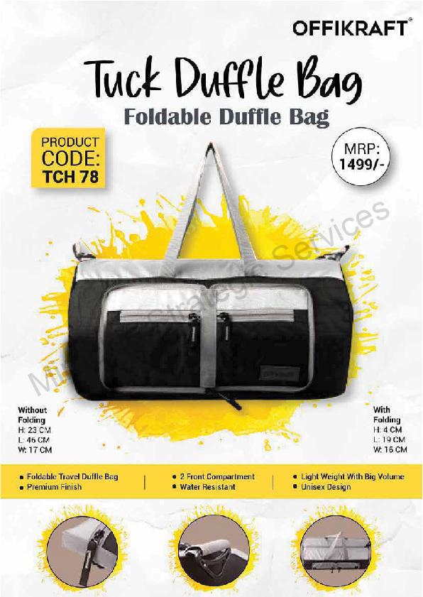Offikraft Tuck Duffle Bag - Image 2