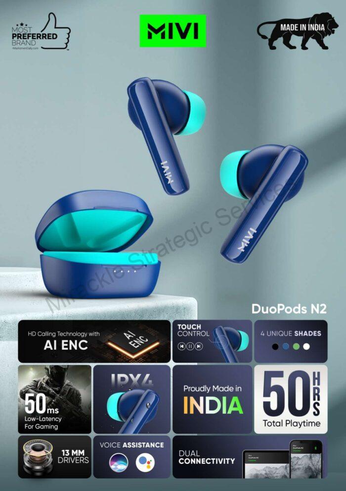 Mivi DuoPods N2 - Image 2