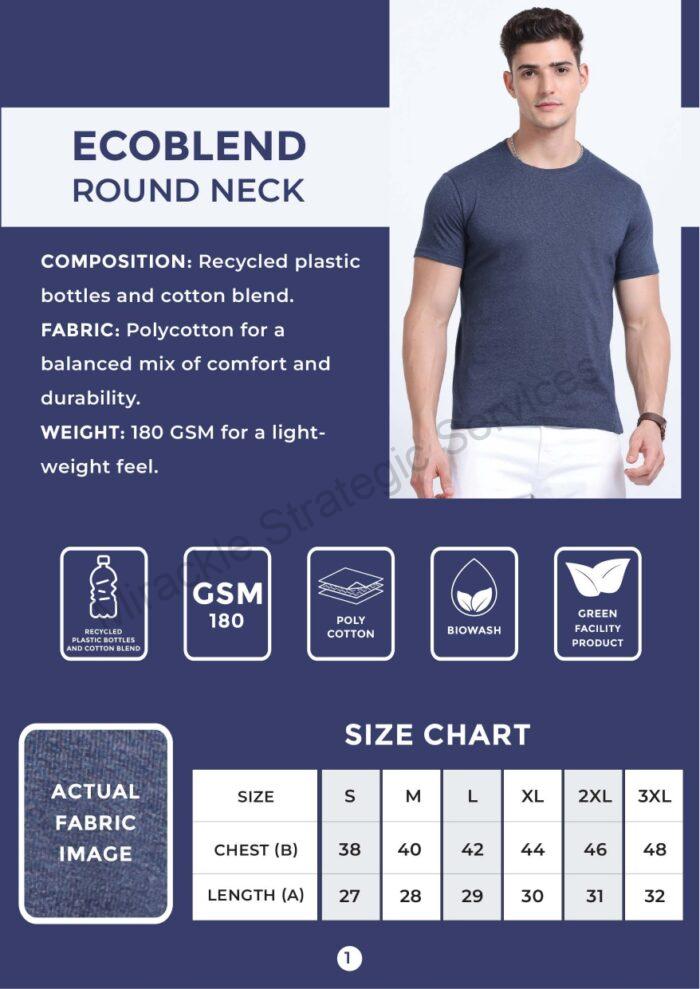 Moonland EcoBlend Round Neck Tshirt - Image 2