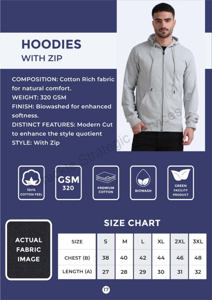 Moonland Hoodie with zip - Image 3