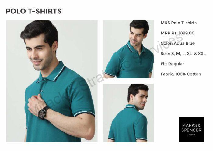 M&S Tipping Polo Tshirt - Image 7
