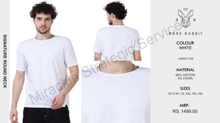Rare Rabbit Signature Round neck Tshirt - Image 3