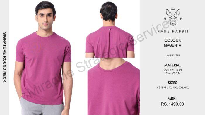 Rare Rabbit Signature Round neck Tshirt - Image 5