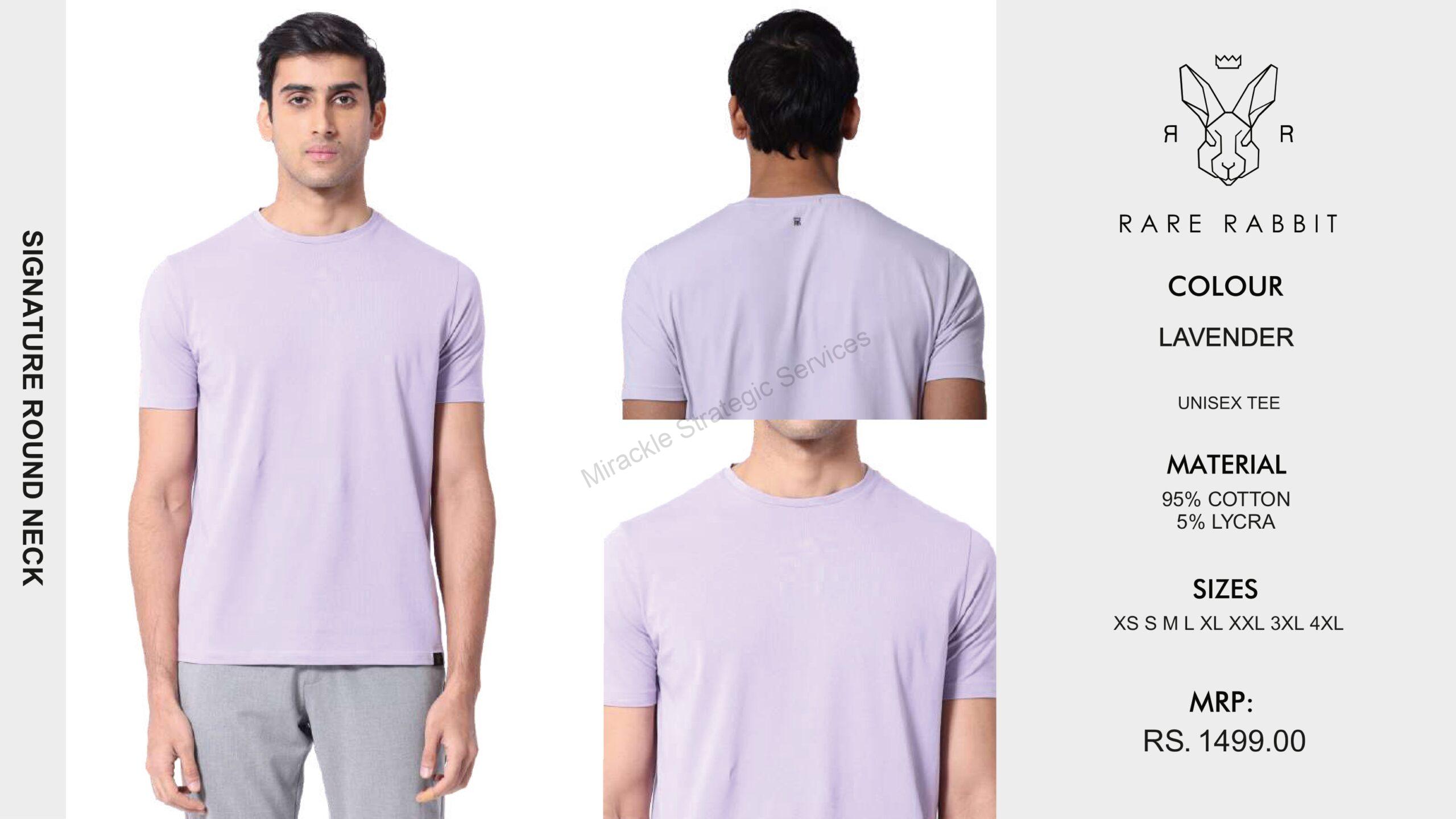 Rare Rabbit Signature Round neck Tshirt - Image 6
