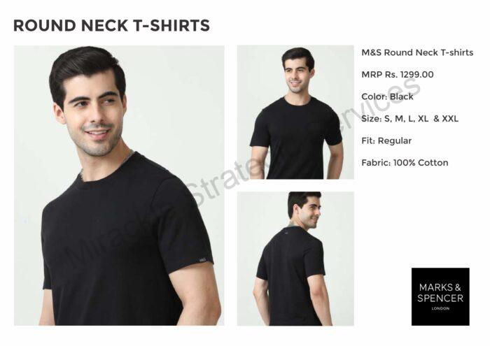 M&S Round Neck Tshirt - Image 3