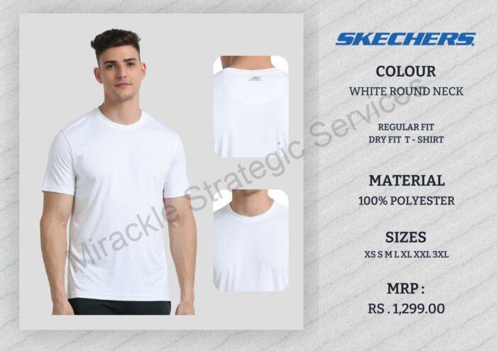 Skechers Round Neck Poly Tshirt - Image 2