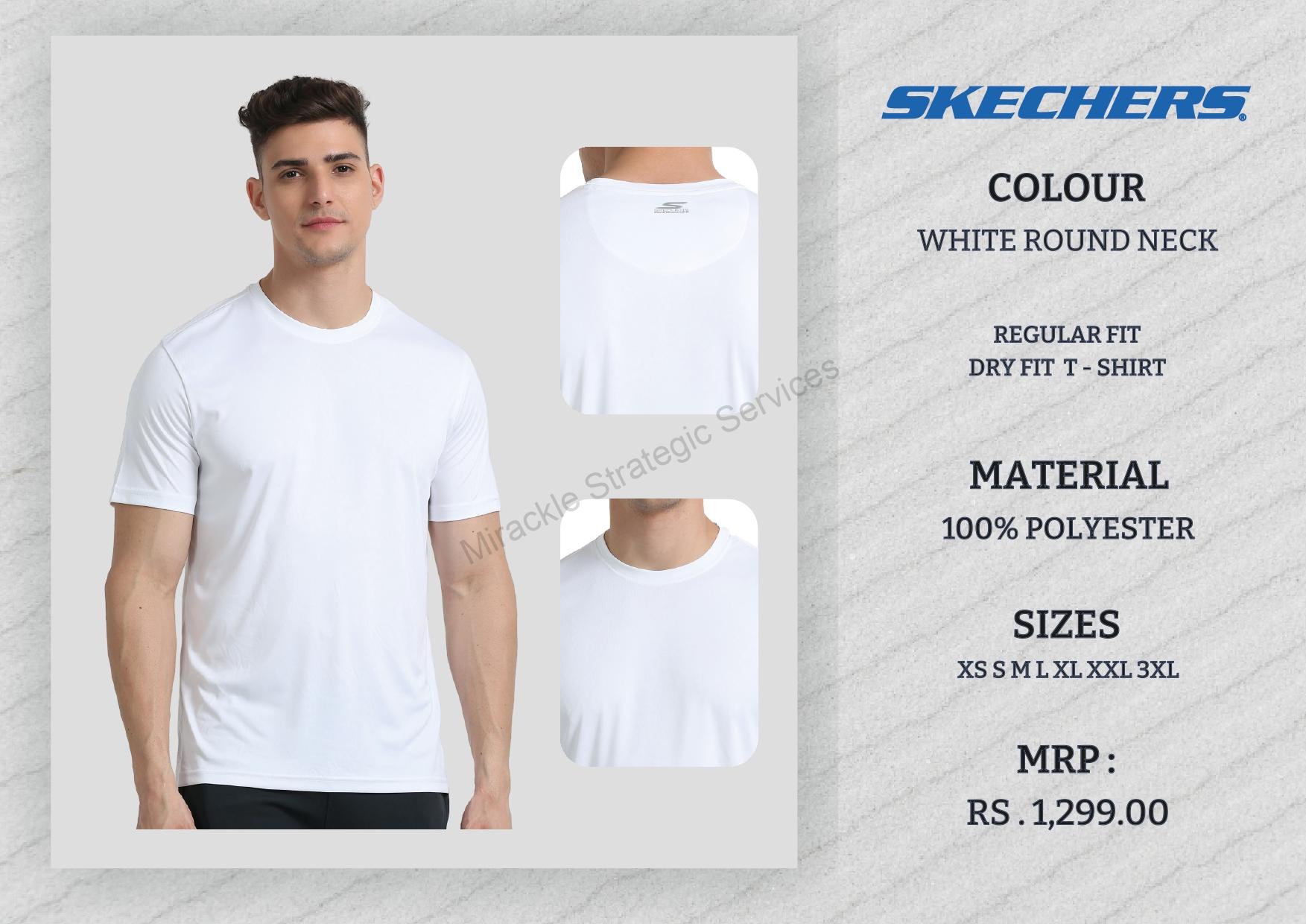 Skechers Round Neck Poly Tshirt - Image 2