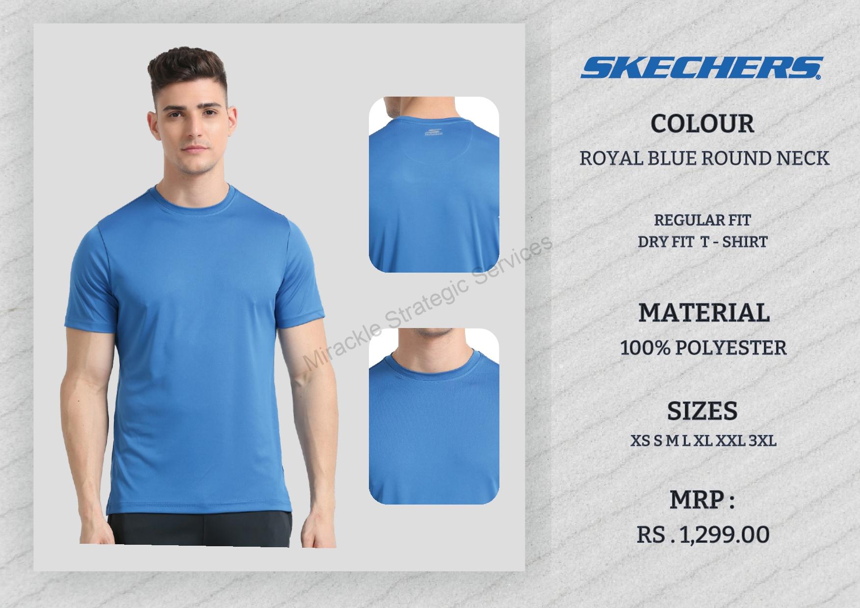 Skechers Round Neck Poly Tshirt - Image 3