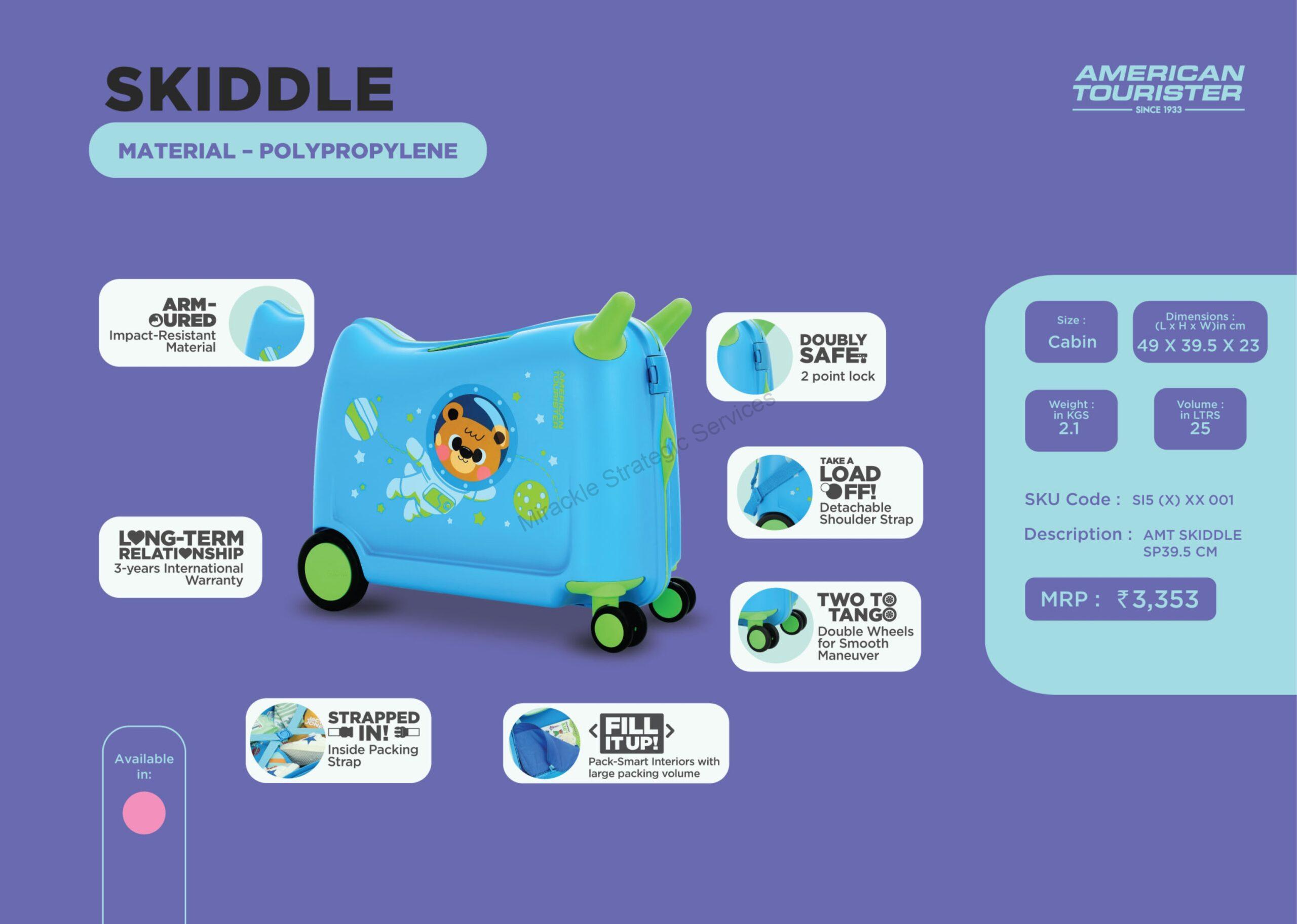 American Tourister Skiddle - Cabin - Image 2