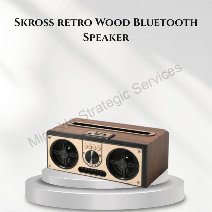 Skross Giftology Retro Wood Bluetooth speaker - ITSP 1143