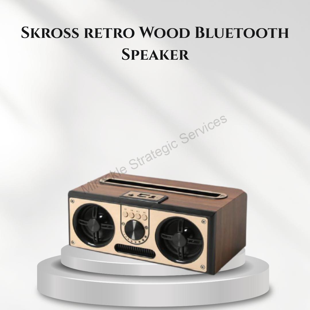 Skross Giftology Retro Wood Bluetooth speaker - ITSP 1143