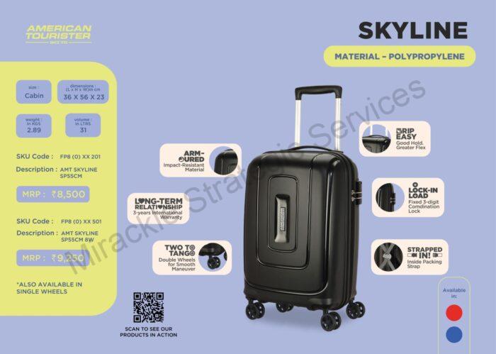 American Tourister Skyline Trolley - SP 55CM - Image 2