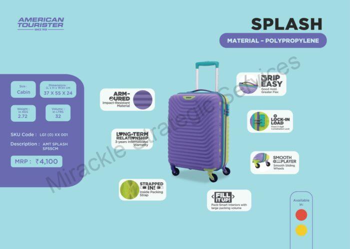 American Tourister Splash Trolley - Cabin - Image 2