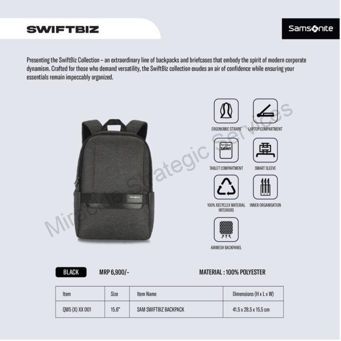 Samsonite Swiftbiz Bagpack - Image 2
