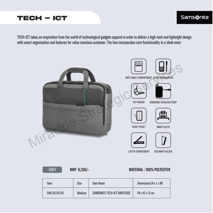 Samsonite Tech - ICT Briefcase - Medium - Image 2
