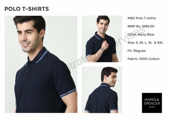 M&S Tipping Polo Tshirt - Image 4