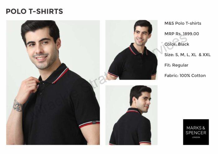M&S Tipping Polo Tshirt - Image 2