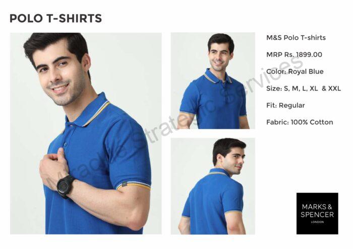M&S Tipping Polo Tshirt - Image 3