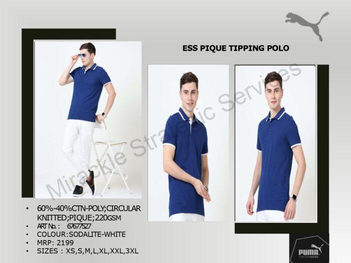 Puma Tipping Polo Tshirt - Image 5