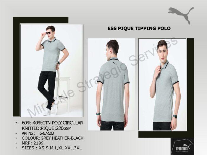 Puma Tipping Polo Tshirt - Image 6