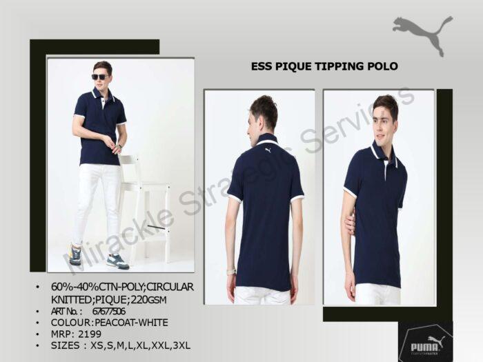 Puma Tipping Polo Tshirt - Image 4