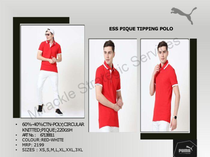 Puma Tipping Polo Tshirt - Image 3