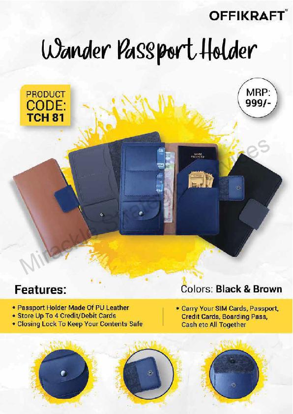 Offikraft Wander Passport Holder - Image 2