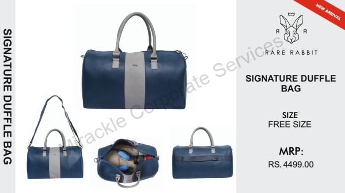 Rare Rabbit Signature Duffle Bag - Image 2