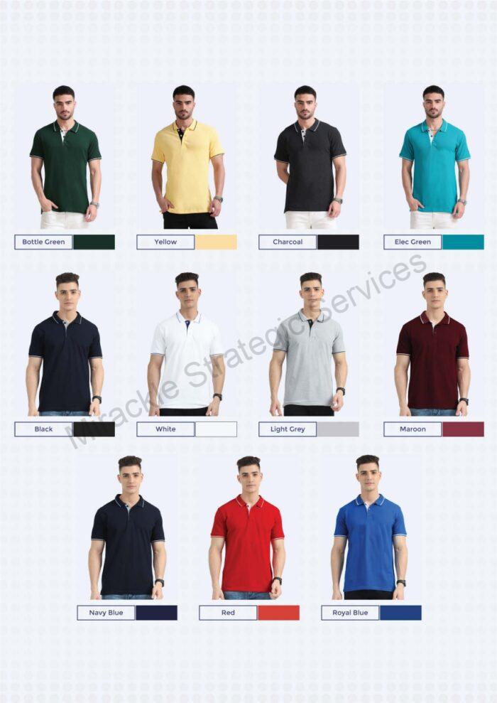 Moonland Organic Tipping Polo Tshirt - Image 3