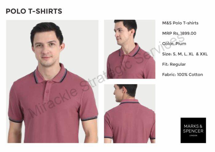 M&S Tipping Polo Tshirt - Image 5