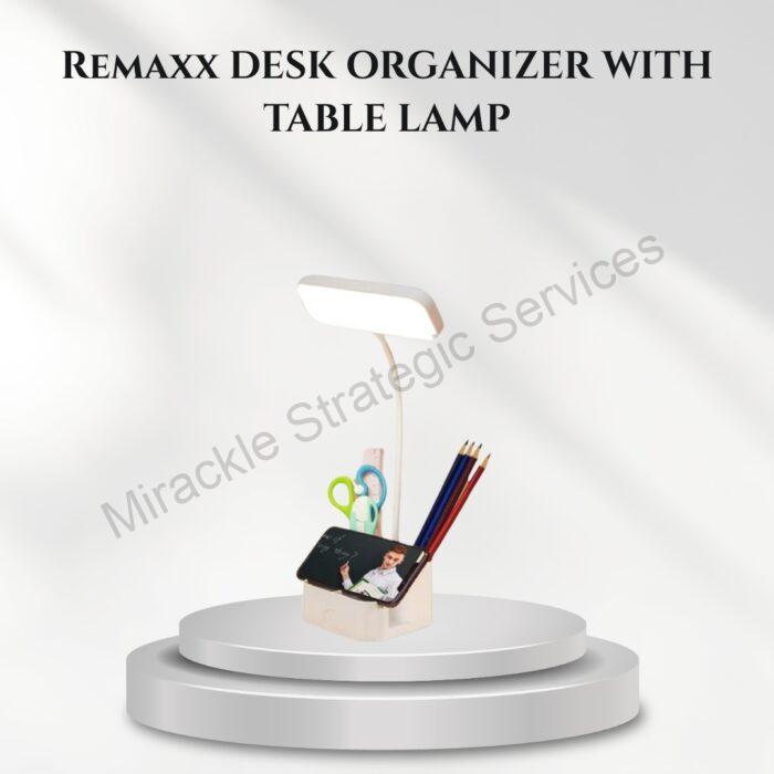 Remaxx Desk organiser with table lamp - RE1027