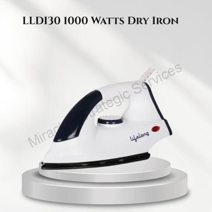 Lifelong 1000 Watts Dry Iron LLDI30