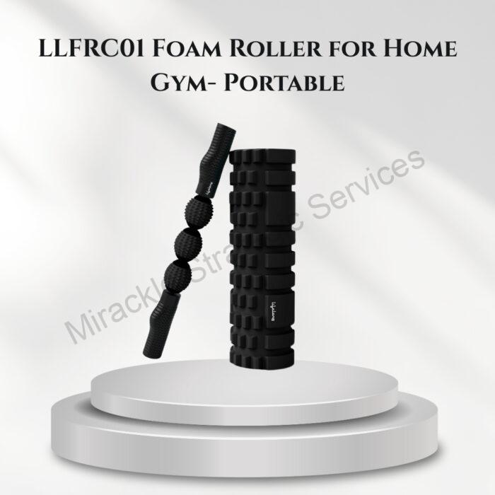 Lifelong Foam Roller for Home Gym- Portable & Versatile Gym Exercise Equipment LLFRC01