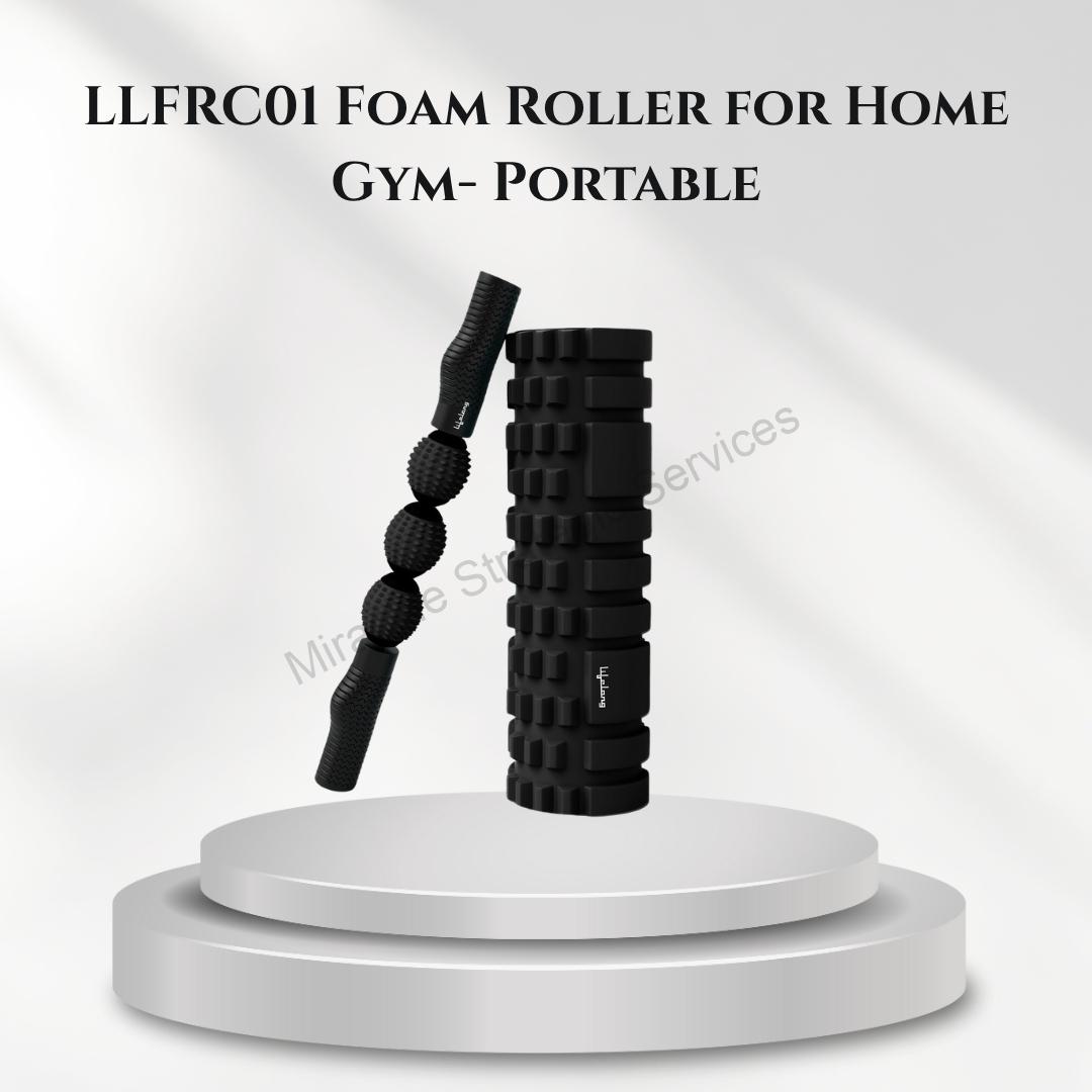 Lifelong Foam Roller for Home Gym- Portable & Versatile Gym Exercise Equipment LLFRC01