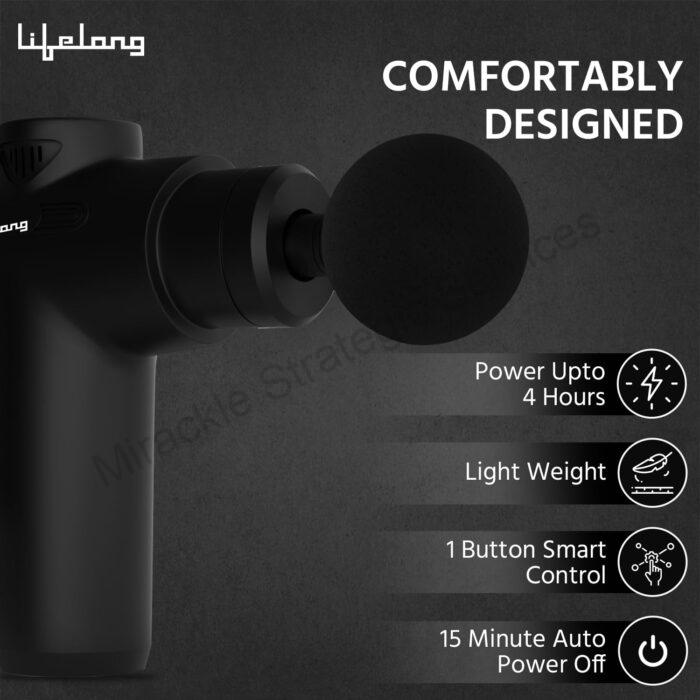 Lifelong Gun Massager Machine LLGM109 - Image 2