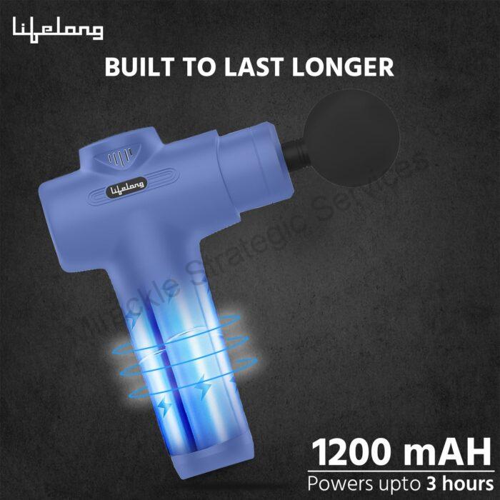 Lifelong Gun Massager Machine LLGM117 - Image 2