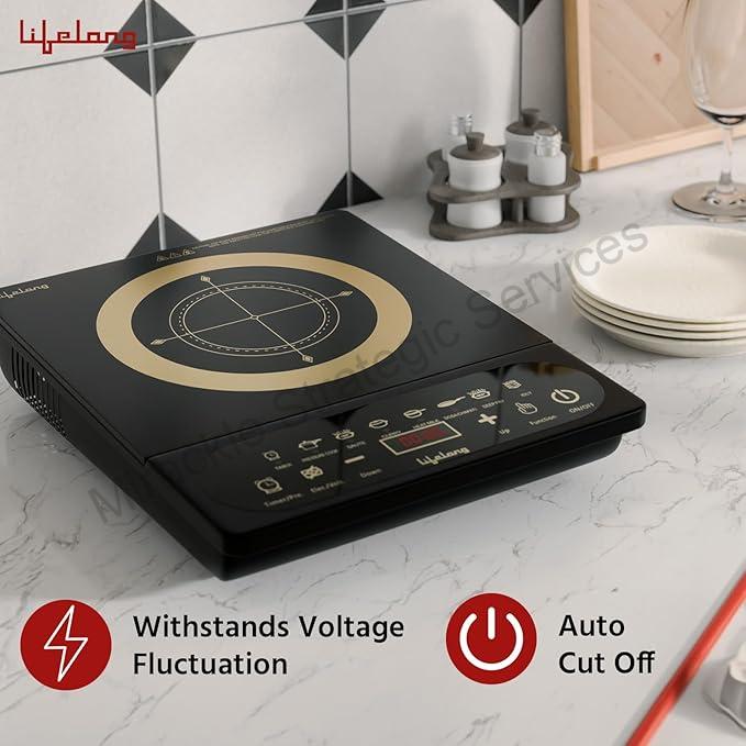 Lifelong 2100 Watt Induction Stove Touch Panel - LLIC104 - Image 2