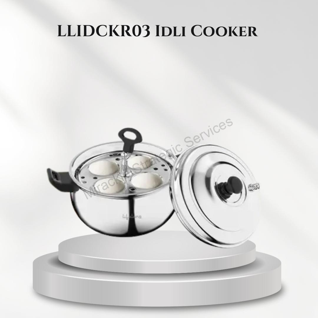 Lifelong LLIDCKR03 Idli Cooker Standard Idli Maker