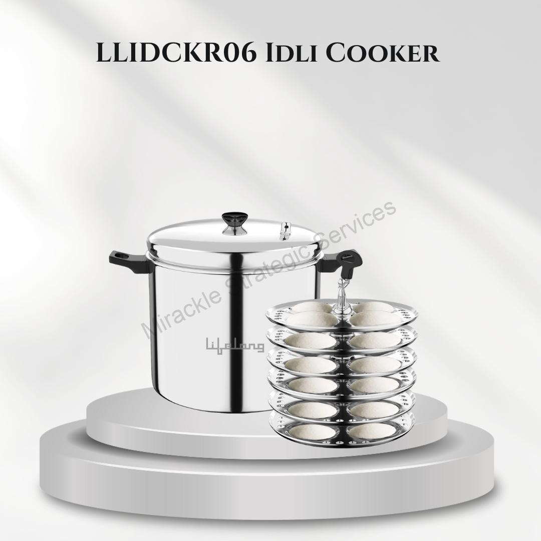 Lifelong Idli Cooker LLIDCKR06 Standard Idli Maker