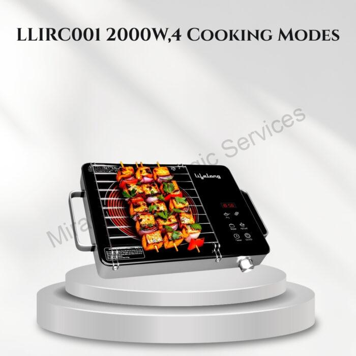 Lifelong 2000 Watt Infrared Induction Stove - LLIRC001