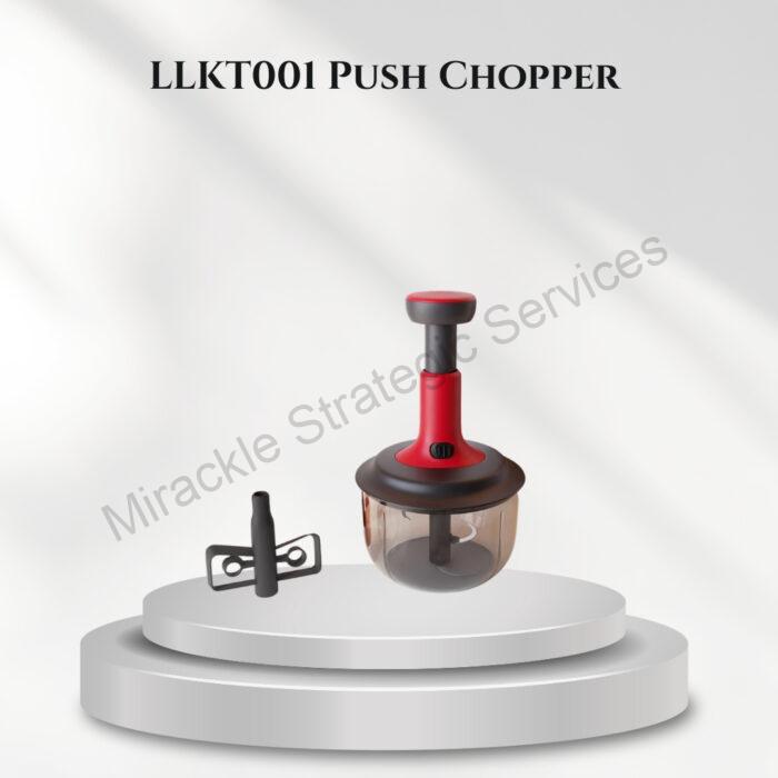 Lifelong Push Chopper 1600ml with whisker LLKT001