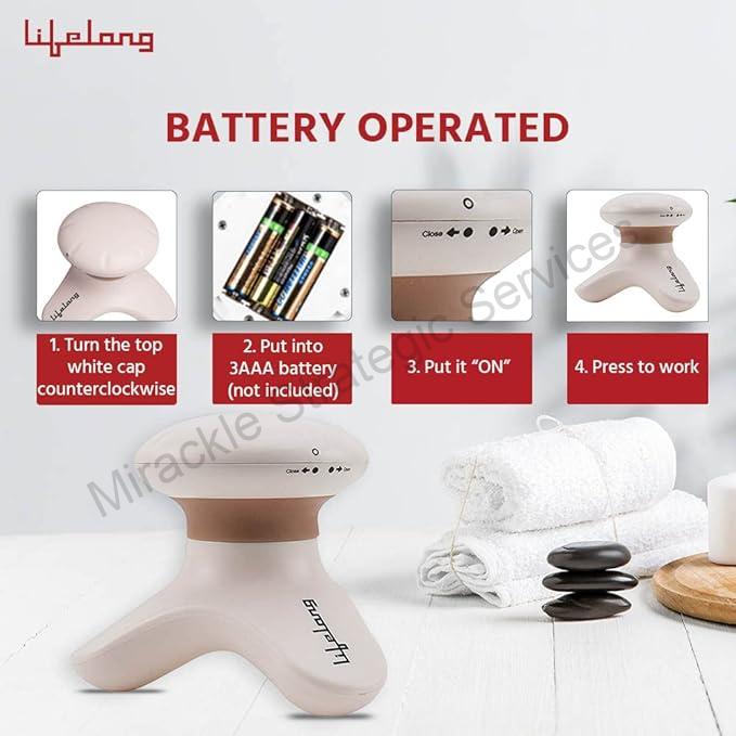 Lifelong LLM09 Mini Head and Body Massager - Image 2
